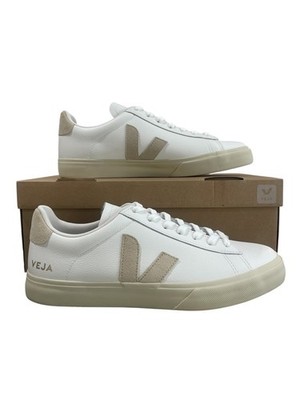 -30% VEJA Campo Leather Sneaker NEU Extra-White Almond Herren 41-45 -30%