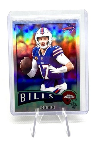 2025 Topps Chrome Josh Allen Base (RAW)