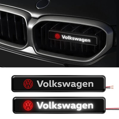 1pcs LED Mid-Net Clip Daytime Running Warning Light For Volkswagen VW Touran 