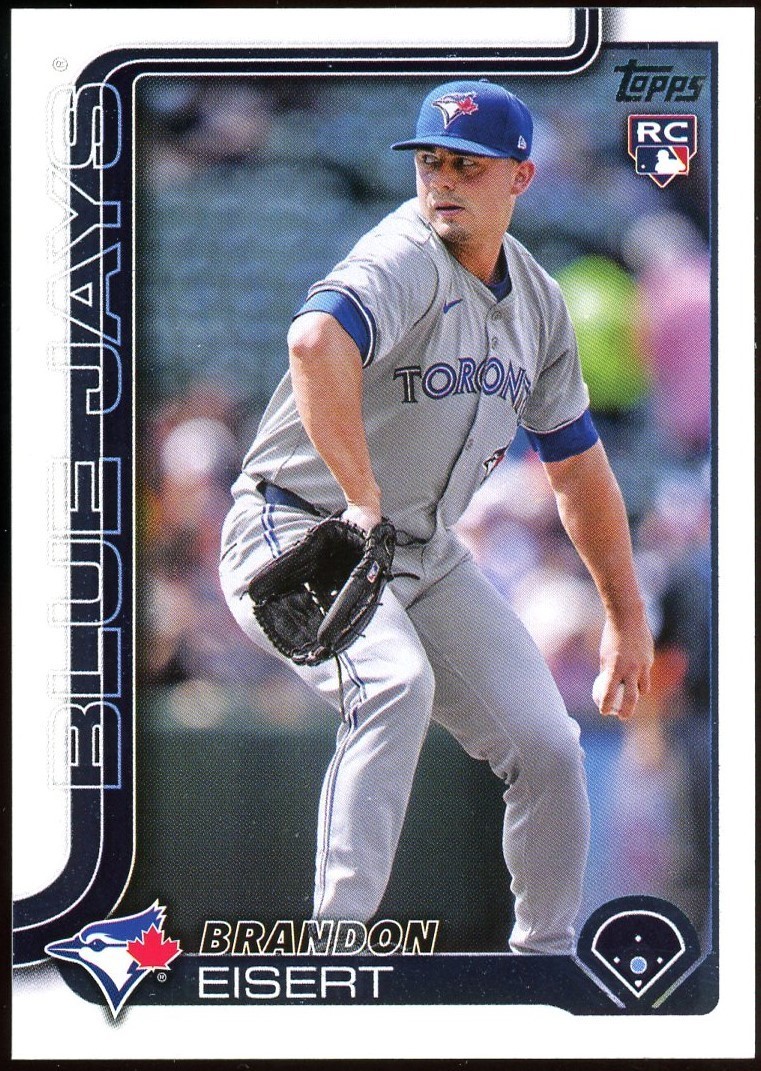 Brandon Eisert | 359 | 2025 Topps | Series 2 | Blue Jays | P | RC 