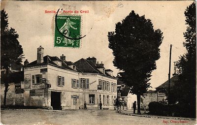 Old postcard Senlis - Porte de CREIL (423829)