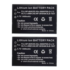 2x 3.7v Li-ion Battery for YAESU Y82Li FNB-82Li VX-2 VX-2E VX-2R VX-3R VX-3E