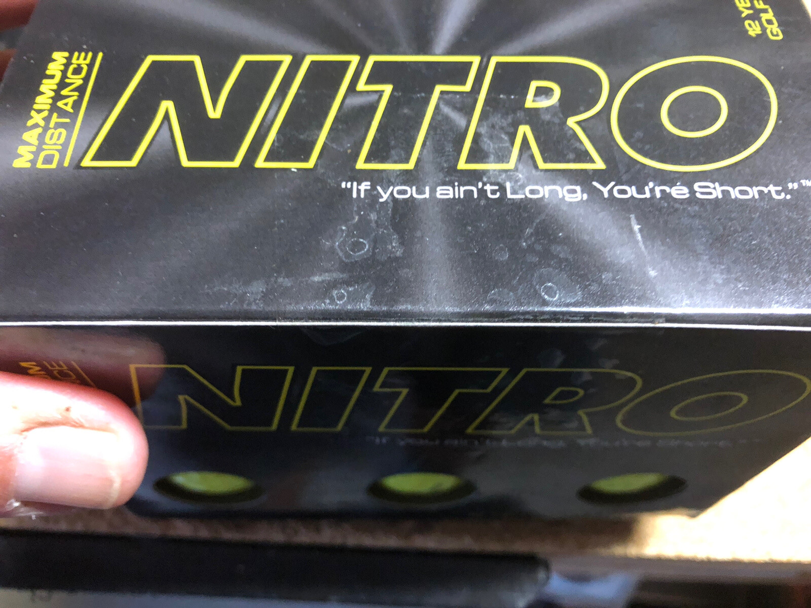 Nitro Maximum Distance Golf Ball (12Pack) eBay