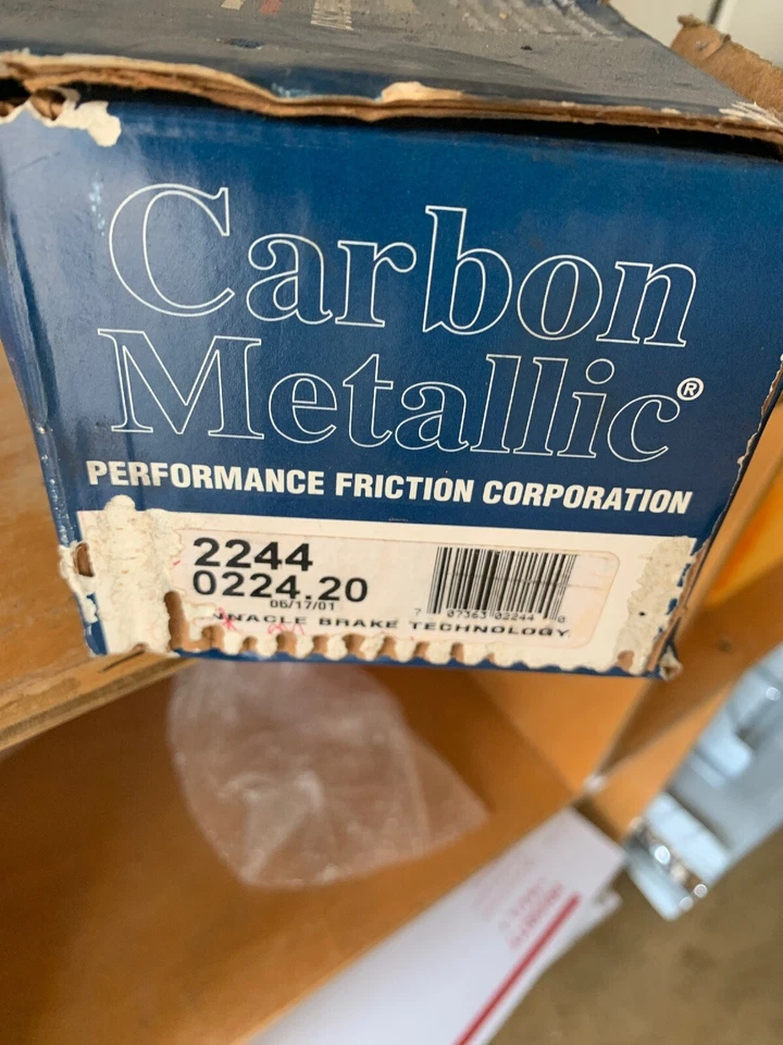 Pastillas de freno delanteras carbono metálico 0224,20 Ford F700 84-98 Foto 4 de 4