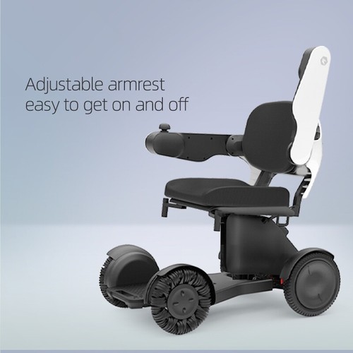 SmartGlide Lightweight Electric Wheelchair with Mobile App Connectivity for Safe - Picture 8 of 18