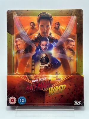 Ant-man and the Wasp 3D Bluray Steelbook w/ Lenticular Magnet Zavvi UK