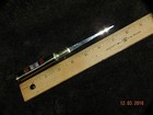 Militaria: 50 Cal Letter Opener w Afghanistan Campaign Ribbon in Lucite Plastic — photo 7