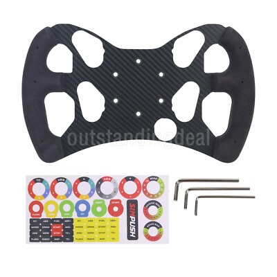 SIMPUSH 12.2'' Steering Wheel MOD SIM Wheel Modification for FANATEC ClubSport sz
