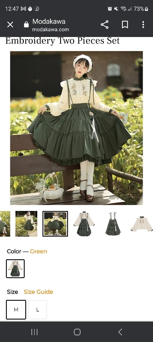 Modakawa Sunflower Dress Kawaii