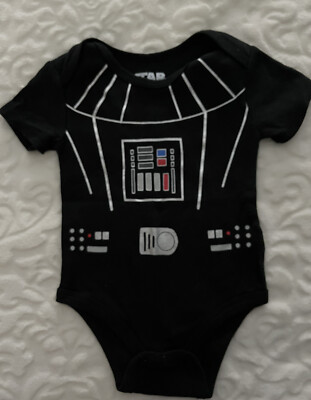  happy threads  Star Wars Infant One Piece 6-9 Months