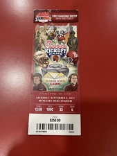 Alabama Football Vs Florida State game Day ticket Stub. 2017. Saban Vs jimbo