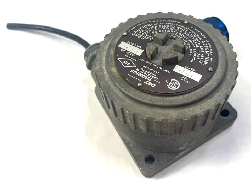 DET-TRONICS GAS DETECTION SENSOR 1K2K8K 1.5 WATTS -40°+75° C 17-28 VDC - Image 2 of 4