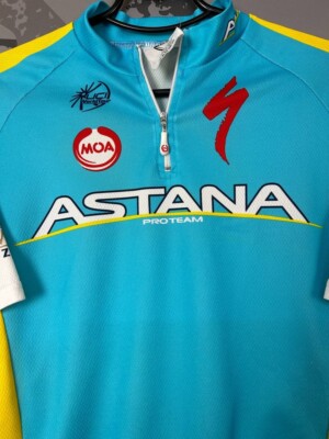 Moa Maillot Cyclisme Homme Tg. Xl Man Shirt Sport Vintage Astana