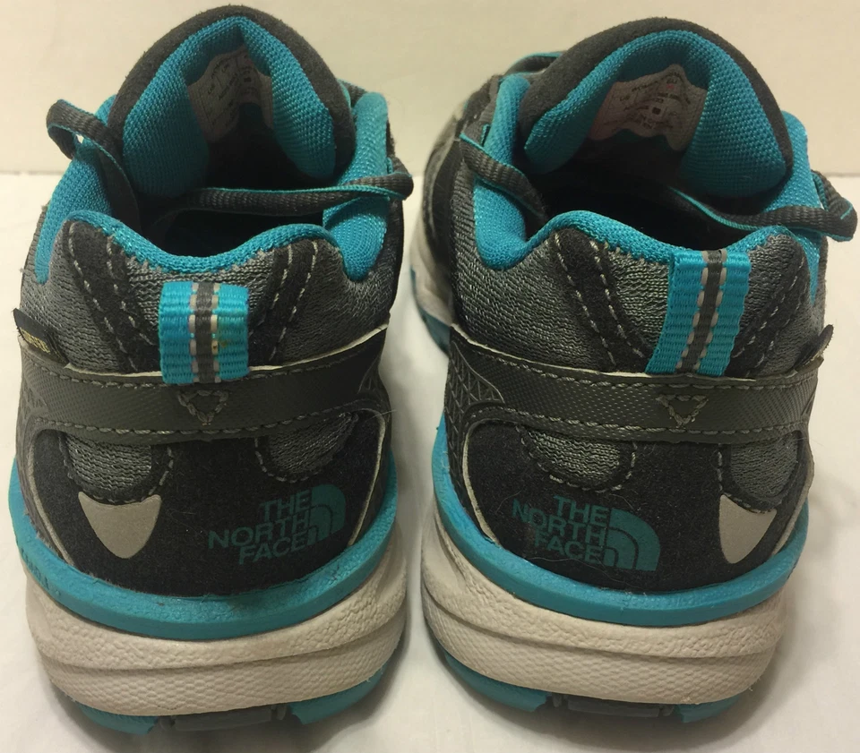 North Face Gore Tex Aqua Azul Gris Correr Senderismo Zapatos Talla 7 Trail Walking Foto 3 de 4