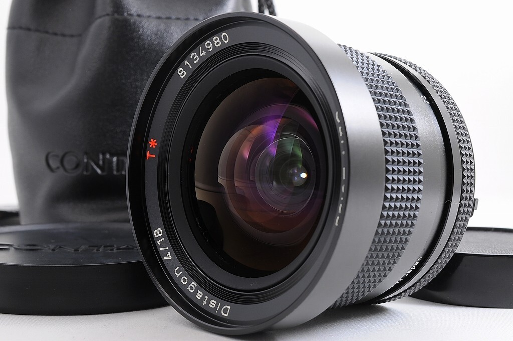 TOP MINT】CONTAX Carl Zeiss Distagon 18mm F/4 T* MMJ MF Wide
