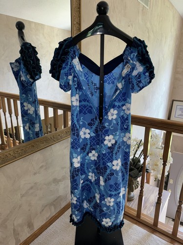 Vintage Ruh Muumuu MuMu Plantation Dress Aloha Dress Fabulous Colorful Women’s L - Picture 14 of 23