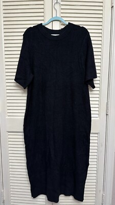 Treasure & Bond Women's Black Long Sleeve Dress Size XL
