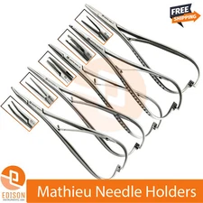MEDENTRA Dental Mathieu Needle Holders Forceps Orthodontic Surgical Pliers Lab