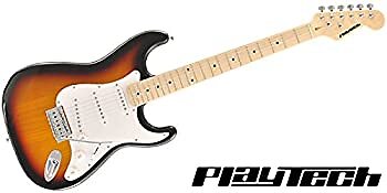 PLAYTECH Electric Guitar ST250 Maple Sunburst #QQGC80