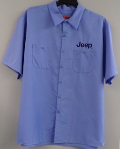 JEEP Logo Industrial Work Shirt S-6X, ML-3XLL Gladiator Rubicon Wrangler New