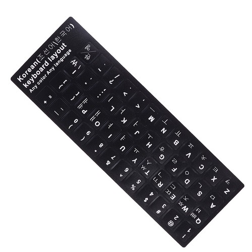 1Pc Korean KEYBOARD STICKER Printed Keyboard Protective StickersB=y=