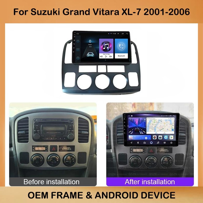 For Suzuki Grand Vitara XL-7 2001-2006 Android 15 Car Stereo Radio