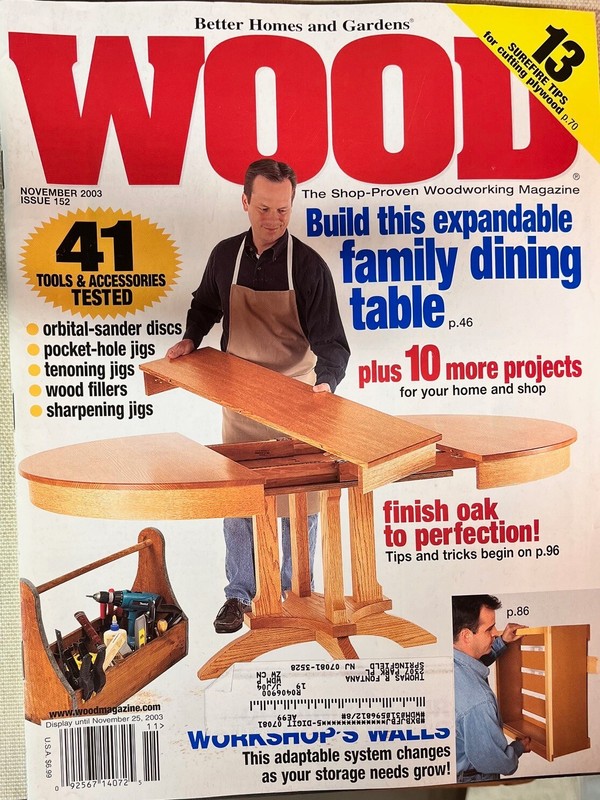 Vintage Wood Magazine : November  2003  Issue # 152
