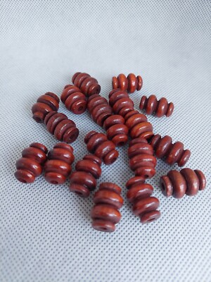  Wooden Barrel Beads 13x20 mm  50pc. pck