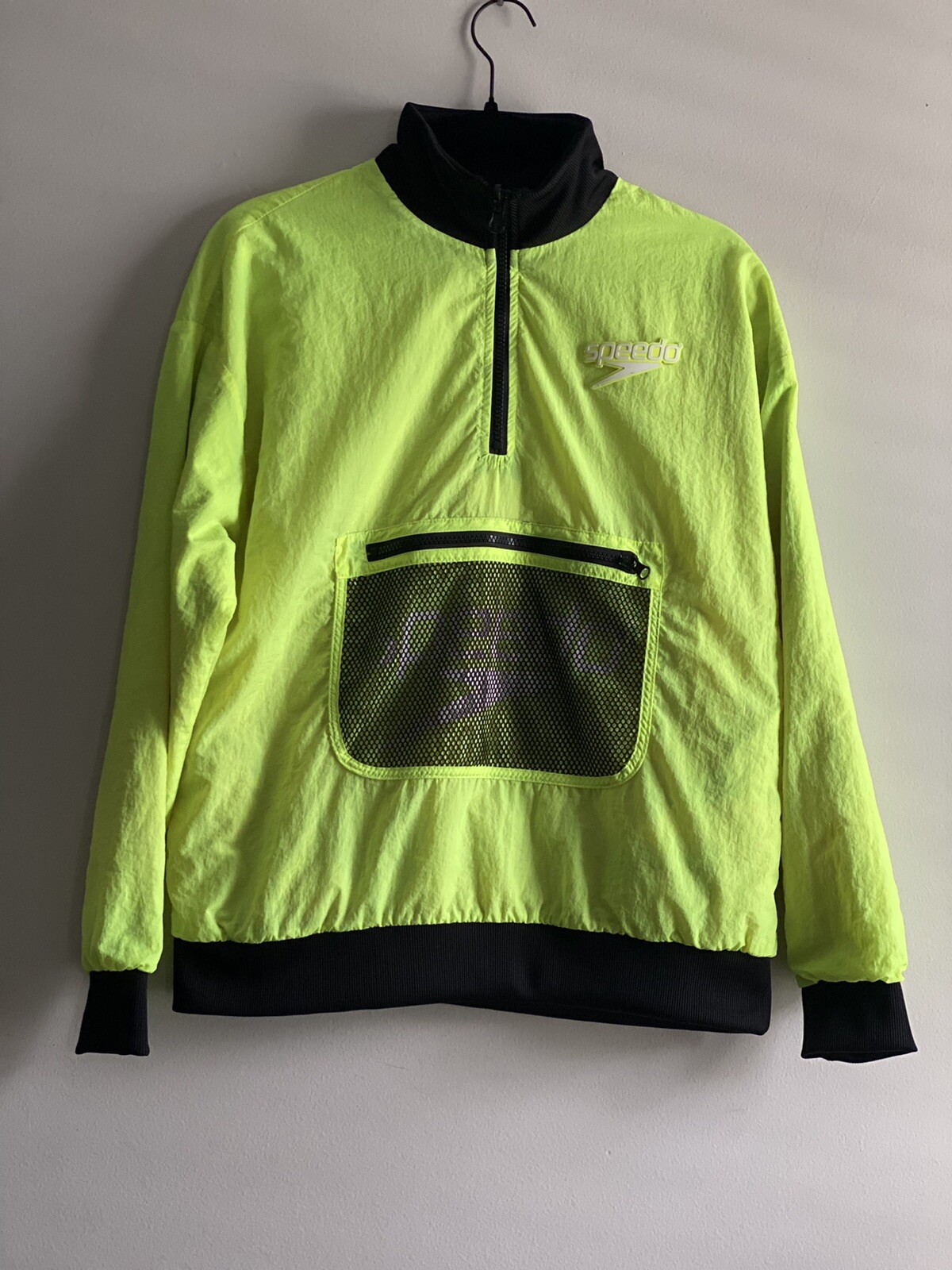 speedo reversible Windbreaker Pullover jacket - image 3