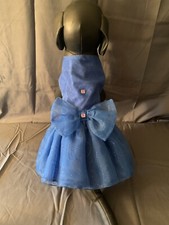 Dog Dress, Rare Blue Moon Design, Emma Rose, Designer Dog Dress, MADE IN USA