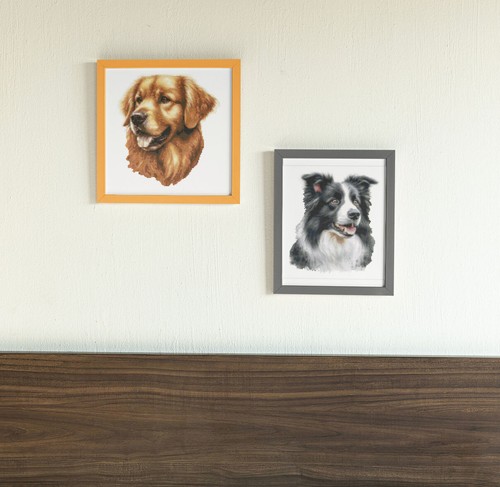 NEW Border Collie Dog Farming Cross Stitch Paper Printed Pattern Working Dogs! - Picture 4 of 10