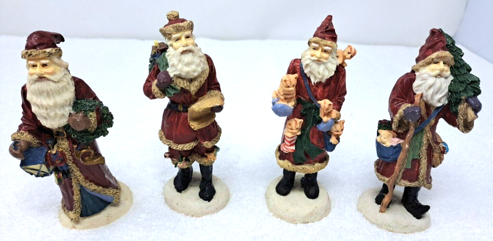 Resin Santas 5
