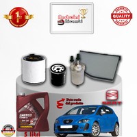 Inspektionskit Filter + ÖL Seat Leon II 1.6 75KW 102CV Von 2007->