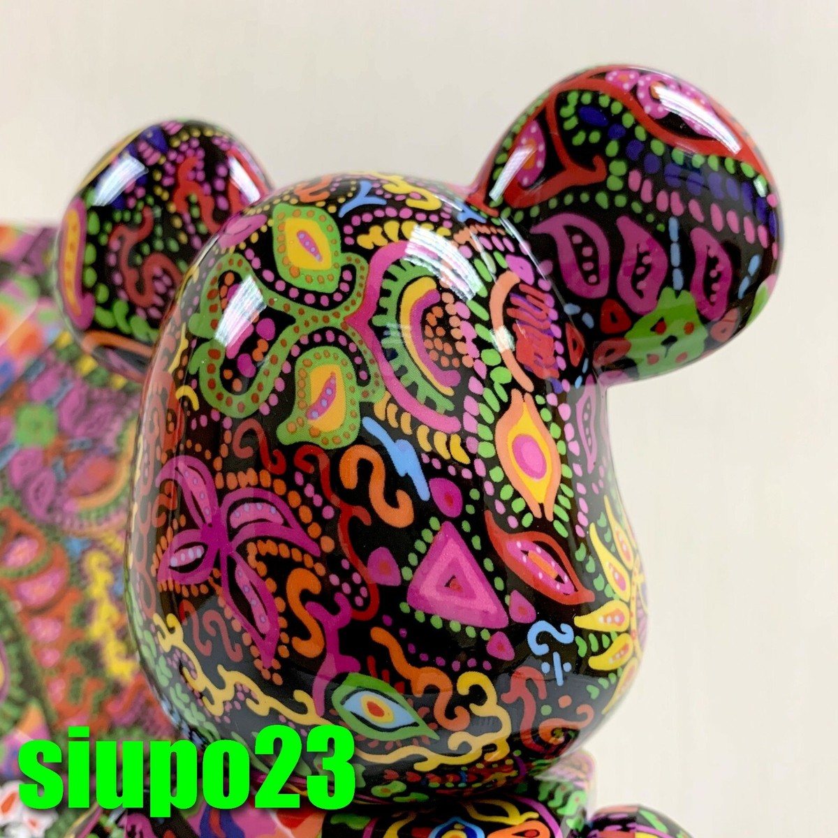 ミュージシャン 1000% BE@BRICK Psychedelic Paisley Hide Medicom X Japan Hide Psychedelic Paisley 1000% Bearbrick