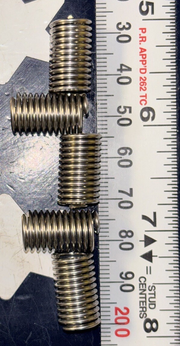 RECOIL UNC 5/16-18X2.5D STI Helicoils Thread Inserts 03055 5/16” -18 5 Pcs