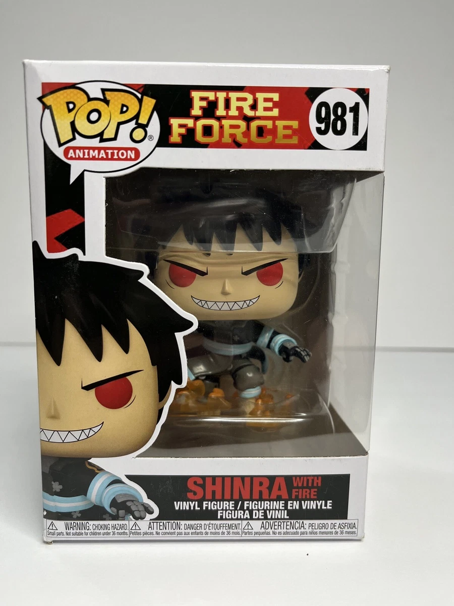 Funko Pop Fire Force - Shinra With Fire 981