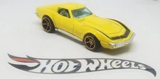 2006 First Editions Hot Wheels FTE Faster Than Ever '69 Corvette Yellow Loose 
