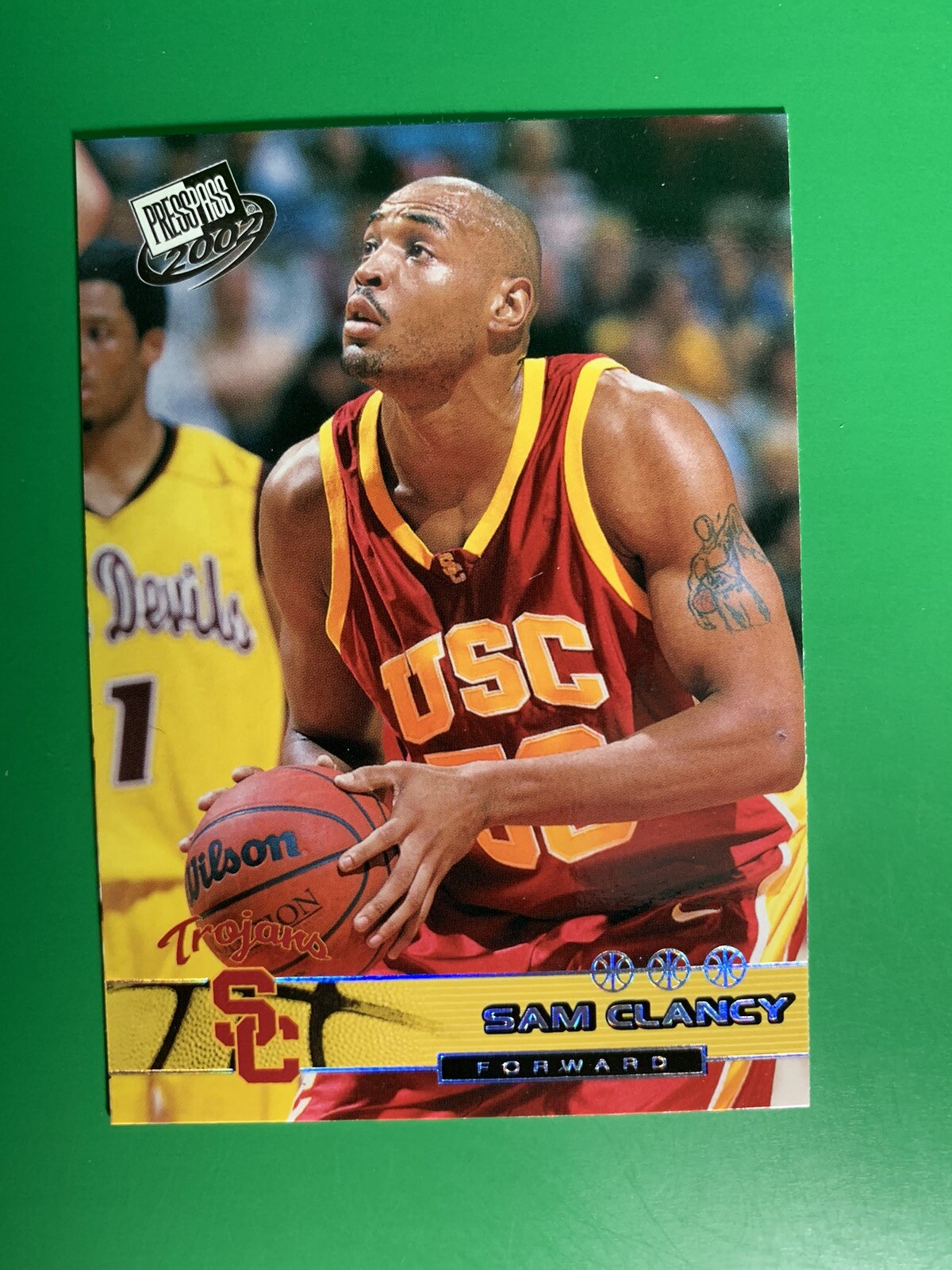 2002-03 Press Pass Sam Clancy #6 USC