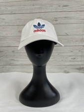 Adidas Originals White Baseball Hat Cap StrapBack OSFA