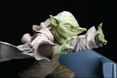 1/7 Star Wars Yoda V.S. Emperor Palpatine Vinyl Model Kit