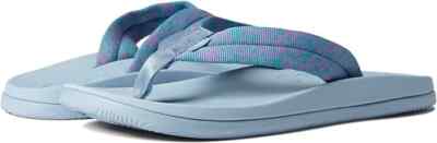 Chaco Chillos Womens size 6 Blue Comfort LUVSEAT  Arch Support Flip-Flop Sandals