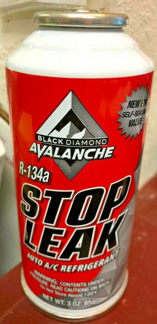 Black Diamond Avalanche A C Auto Air Conditioning Stop Leak Charge 3oz R134a For Sale Online Ebay