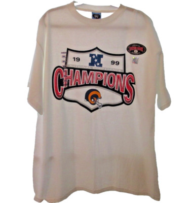 1999 Conference Champs Rams Shirt Size XL USA Made New