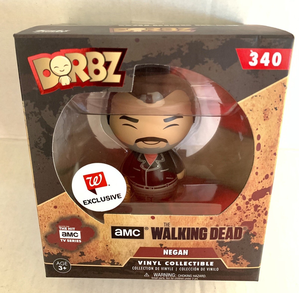 Funko The Walking Dead AMC TV Dorbz Negan Exclusive Vinyl