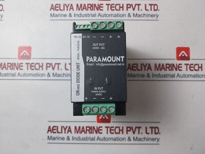 Paramount P-OR-24-40 Or-ing Diode Unit 24V DC