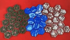 Terraforming Mars Full set Water/Greenery/City Upgrade (Custom 3D Printed)