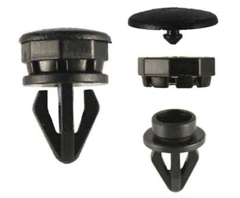 Parcel Shelf Clips For Nissan Juke F15 Later Rear Black Plastic Button Hanger X2 eBay