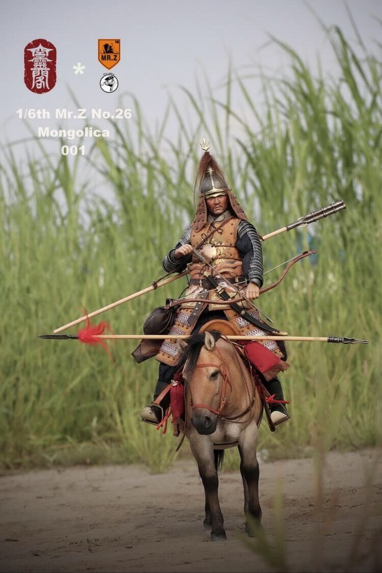 Mongolia Cavalier Warrior Mr. Z KLG R014 1/6 Ming Dynasty Mongolia Cavalier Warrior Mr. Z KLG R014 1/6 Ming Dynasty