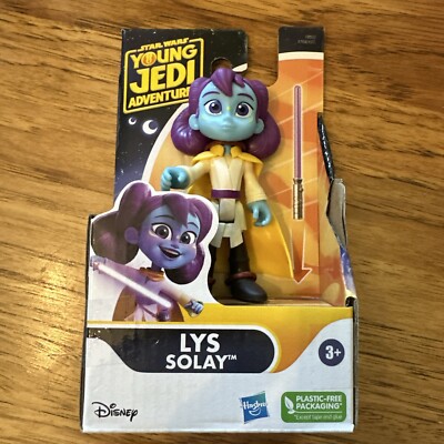 Lys Solay 4'' Inch Action Figure Disney Star Wars Young Jedi Adventures