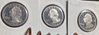 1993S, 1994S, 1996S Proof Washington Silver Quarters